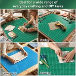 WORKLION 24" x 36" Large Self Healing PVC Cutting Mat, Double Sided, Gridded Rotary Cutting Board for Craft, Fabric, Quilting, Sewing, Scrapbooking - Art Project… - Image 8