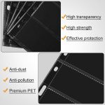Cindeer 20 Sheets Stamp Pages Collector Album Binder Standard 9 Hole Binder Sleeves for Stamps Collecting Supplies(6 Rows) - Image 6