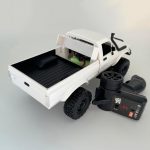 HLSFWDRIVE WPL C24-1 RC Rock Crawler RC Truck 4x4 1/16 Scale All Terrain | RC Crawler Off Road Remote Control Pickup 2.4G RTR with Proportional Throttle Steering Led Light Adult - Image 7