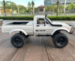 HLSFWDRIVE WPL C24-1 RC Rock Crawler RC Truck 4x4 1/16 Scale All Terrain | RC Crawler Off Road Remote Control Pickup 2.4G RTR with Proportional Throttle Steering Led Light Adult - Image 8