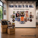 CollectorMount™ CD Display Wall Mount & Shelf Stand, 3 Pack | Patented Adjustable Display for CDs, 45 RPM Records & Blu-rays. Fits 4.75" - 6.25". Wall Mount & Shelf Stand. - Image 3