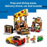 LEGO City Pizza Delivery Experience with Vehicles 60496 | Building Toys for Boys & Girls, Ages 6+, Toy Car & Playset for Pretend Play, 5 Minifigures, 494 pieces, Gift Idea - Image 4