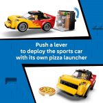 LEGO City Pizza Delivery Experience with Vehicles 60496 | Building Toys for Boys & Girls, Ages 6+, Toy Car & Playset for Pretend Play, 5 Minifigures, 494 pieces, Gift Idea - Image 6