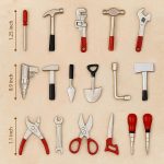 17PCS1:12 Miniature Doll House Tools Metal Home Repair Multi-Tool Model Set | Fun for Party Dollhouse Decoration Accessories Mini Yard Supplies Creative Pretend Toy (Tool) - Image 6