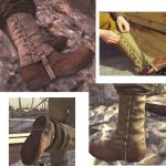 SMONT Canvas Leg Gaiters for Men WWII Reproduction M1936 Hiking Army Khaki Canvas Gaiters Puttee Protection for Legs, 3R - Image 10