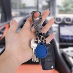 Heavy duty metal keychains, Carabiner Clip Keychain with Bottle Opener, 3 Key Rings for Car Keys, Family Present for Men and Women(Black-1pcs) - Image 5