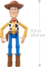 ​Mattel Disney and Pixar Toy Story 5 Woody Action Figure | 7-inch Playscale, 1 Key Character, 8+ Posable Joints, Movie-Accurate Design - Image 6