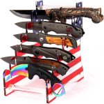 Knife Display Stand Dagger Stand Pocket Knife holder Acrylic knife collector desktop display stand for Fixed Knife Display - Image 5