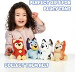 Bingo & Bluey Plush Toys 2-Pack, Soft Deluxe Fabric, Embroidered | Cuddly stuffed animals for show time, story time, or naps; Bluey toys for preschoolers and fans ages 3+ - Image 6