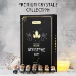 Healing Сrystals in Spell Jars 30 PCS - Real Witchcraft Mini Gemstones | Natural Crystals and Stones for Witchcraft & Decor - with Selenite Stick - Spiritual Gifts - Wiccan Supplies & Tools - Image 4