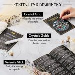 Healing Сrystals in Spell Jars 30 PCS - Real Witchcraft Mini Gemstones | Natural Crystals and Stones for Witchcraft & Decor - with Selenite Stick - Spiritual Gifts - Wiccan Supplies & Tools - Image 6