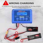 B6AC 80W Lipo Battery Balance Charger 6A Discharger, RC Hobby LiPo/Li-ion/Life NiMH/NiCd Digital Battery Balance Charger with AC Power Supply - Image 8