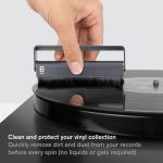 Record Cleaner Brush - Carbon Fiber Anti-Static Vinyl Brush | Soft Conductive Bristles for Gentle Vinyl Record Cleaning & Dust Removal - Essential Record Player Accessories for Turntables - Image 3