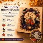 WRSFXV Halloween Ghost Pearl Art DIY Kit, 2026 New Spooky Cute 3D Diamond Painting Crafts for Adults, DIY Fall Home Decor Wall Art, Beginner DIY Seasonal Party Gift (A#) - Image 4