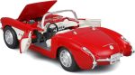 Maisto 1:24 Scale Assembly Line 1957 Chevrolet Corvette Diecast Model Kit - Image 6