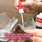 (2-in-1) Super Glue with Brush Applicator & Nozzle, Mess Free Superglue Brush, Instant Never Dries, 3000 CPS Ca Glue, No Stain Clear Glue, Super Glue for Plastic, Rubber & More - Image 4
