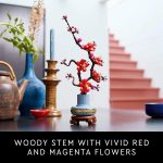 LEGO Botanicals Plum Blossom Building Sets for Adults - Artificial Flower for Dinner Table Centerpiece, Living Room Home Decor, Ages 18+ - DIY Craft Kits - Gift for Birthdays - 10369 - Image 4