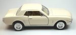 KiNSMART 1964 1/2 Ford Mustang 1:36 Scale 5" Die Cast Metal Model Classic Toy Car (White) - Image 3