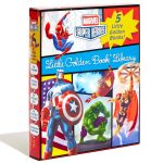 Marvel Super Heroes Little Golden Book Library: 5-Book Boxed Set: Spider-Man, Hulk, Iron Man, Captain America, The Avengers - Image 3