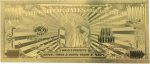 Miss Lady Liberty 1 Million Dollars Original 24K Gold Plated Bill Collectible Banknotes for Decoration - Image 4