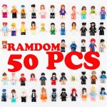 Icyhit 50 PCS Ramdom Minifigures, Mini Figure Toy, Mix of Themes, Mystery Pack (Random 50 figs Included) - Image 3