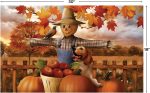Briarwood Lane Fall Doormat 30x18 Indoor Outdoor Autumn Scarecrow Harvest for Fall Doormat - Image 4