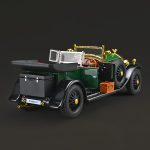 RZAPE 1/24 Diecast Cars, Phantom Generation Vintage Model Toy Car (Green - Image 9