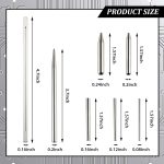 honoson 10 Pcs Metal Earth Tool Kit Pliers Bending Tools for 3D Metal Model | Flat Nose, Needle Nose & Nozzle Pliers, Tab Edge Cylinder Cone Bending, Fits Metal Jigsaw Puzzle Assembly - Image 3