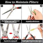 honoson 10 Pcs Metal Earth Tool Kit Pliers Bending Tools for 3D Metal Model | Flat Nose, Needle Nose & Nozzle Pliers, Tab Edge Cylinder Cone Bending, Fits Metal Jigsaw Puzzle Assembly - Image 7