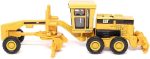 Diecast Masters | 1:87 Scale Cat CT660 Day Cab Tractor with Lowboy Trailer and Cat 163H Motor Grader | Model 84414 - Image 5