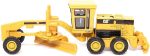 Diecast Masters | 1:87 Scale Cat CT660 Day Cab Tractor with Lowboy Trailer and Cat 163H Motor Grader | Model 84414 - Image 8