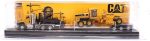Diecast Masters | 1:87 Scale Cat CT660 Day Cab Tractor with Lowboy Trailer and Cat 163H Motor Grader | Model 84414 - Image 10