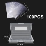 MUDOR Dollar Bill Holders for Collectors,100 Pack Paper Money Sleeves | PP Material,Currency Banknotes Protector Holder with Storage Case - Image 3