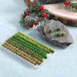 120 PCS Gamers Grass, Static Grass, Diorama Supplies for DIY Landscape | Miniature Grass, Terrain Model Kit for Diorama, Landscape Railroad, Train Scenery, War Gaming Terrain, DIY Landscape - Image 5
