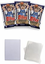 Topps 2025/26 Basketball Trading Card Bundle, 3 Factory Sealed Packs with 42 Cards Total, Includes 10 Penny Sleeves and 1 Top Loader - Image 4