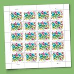 Celebration Blooms 2024 (5 Sheets of 20) Weddings First-Class Mail Forever Postage Stamps - Image 6
