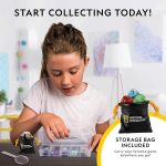 National Geographic Rock Collection Box with 15 Gemstones and Crystals | 15 Gemstones and Crystals, Storage Box, Geology Learning, Crystal Collection, Rock Identification, Birthday Gift - Image 3