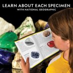 National Geographic Rock Collection Box with 15 Gemstones and Crystals | 15 Gemstones and Crystals, Storage Box, Geology Learning, Crystal Collection, Rock Identification, Birthday Gift - Image 5