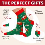 Zmart Funny Socks for Men Women - Outdoorsman Gifts for Hunting Racing Fishing Golf Lovers - Image 4