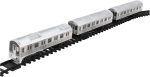 New York MTA New York City 3 Pc. Battery Operated Train Set with Track ,39" X 25",Silver - Image 5