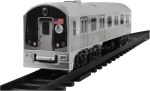 New York MTA New York City 3 Pc. Battery Operated Train Set with Track ,39" X 25",Silver - Image 6