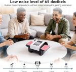JOSTART Automatic Card Shuffler - 2 Deck USB-C Rechargeable Electric Shuffler, Dual Modes, Low Noise for Poker, Bridge, Texas Hold'em, Phase 10 - Family Game Night Essential - Image 6