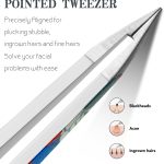 2-Pack Slant & Mini Pointed Tweezers Set for Eyebrows & Facial Hair | with Travel Case, High Precision, Pulls Hair from the Root, Pain-Free Plucking, for Women Men, Gentle on Skin - Image 5