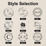 Custom Wax Seal Stamp,Personalised Wax Seal Stamp,Various Themes/Vintage Brass Stamp with Wooden Handle,Wedding Invitations, Gift Wrapping, Envelopes, and Christmas Cards - Image 6