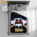Back to the Future Blanket | Back to the Future Movie Fleece Throw Blankets | Delorean Collectibles & Memorabilia | BTTF Gift Outatime License Blankets | 45" X 60" | Officially Licensed - Image 5