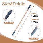30 Pcs Sanding Sticks, Premium Double-Ended Matchstick Sanding Stick for Small Area/Hole Sanding, Fine Detail Polishing Sticks for Plastic Models/Wood/Metal, 120/280 Grit - Image 6