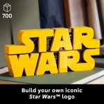 LEGO Star Wars Brick-Built Star Wars Logo - Building Set for Adults 18+ - Star Wars Gift Idea for Birthdays - Collectible DIY Model Kit - Home Decor Idea for Fans of The Movie Series - 75407 - Image 3