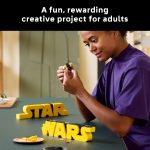 LEGO Star Wars Brick-Built Star Wars Logo - Building Set for Adults 18+ - Star Wars Gift Idea for Birthdays - Collectible DIY Model Kit - Home Decor Idea for Fans of The Movie Series - 75407 - Image 4