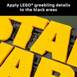 LEGO Star Wars Brick-Built Star Wars Logo - Building Set for Adults 18+ - Star Wars Gift Idea for Birthdays - Collectible DIY Model Kit - Home Decor Idea for Fans of The Movie Series - 75407 - Image 6