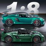 CaDA Master C61511W Lotus Exige Cup 430 1:8 Static Building Block Supercar 3730 Pieces 53.8cm Collectible Display Model for Adults 14+ - Image 4